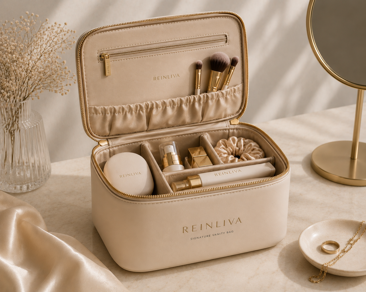 Reinliva Signature Vanity Bag